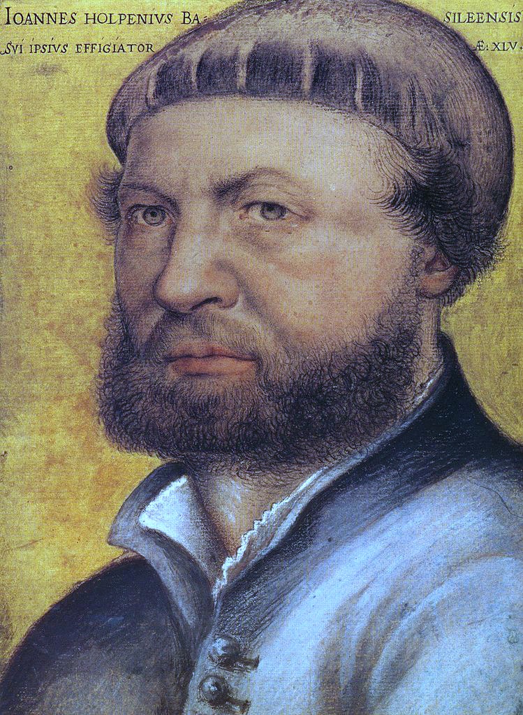 HANS HOLBEIN THE YOUNGER (German, 1497-1543): Humanist Portraits in England, 1526-1528.