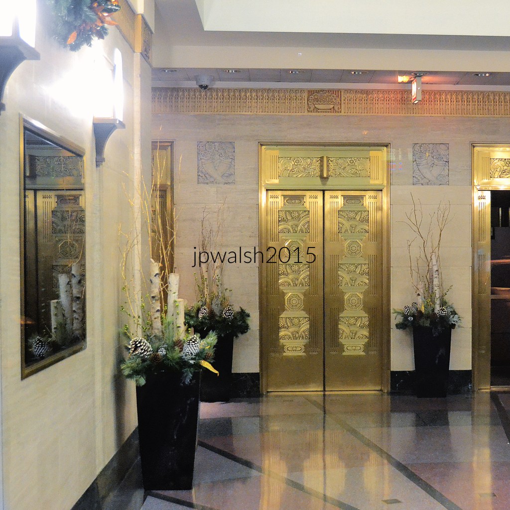 My Architecture & Design Photography: Details/Particulars, Art Deco elevator bank (1929), 105 W. Madison Street, Chicago, Burnham Brothers.